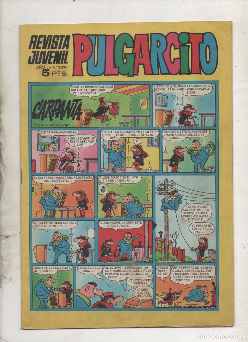 Tebeos: PULGARCITO N&ordm; 2030 -BRUGUERA