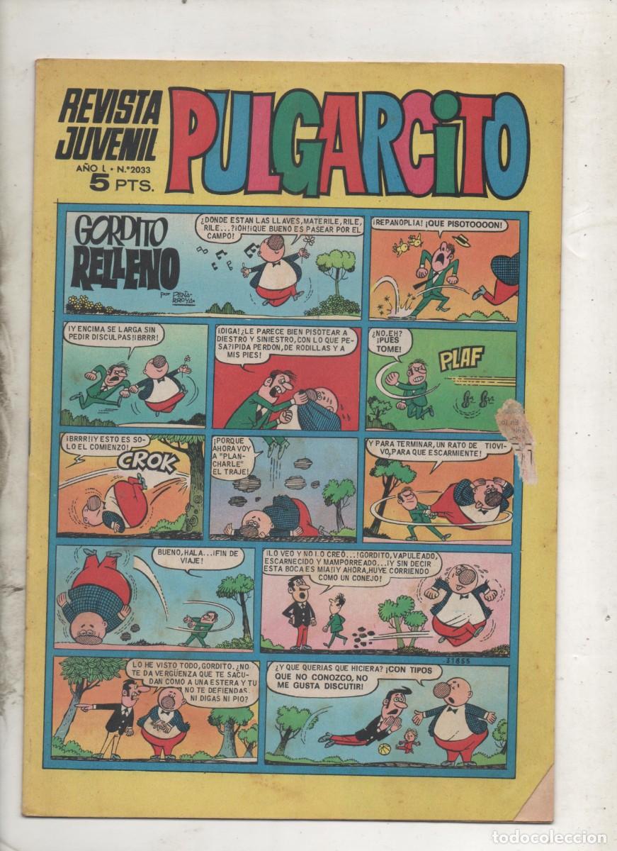 Tebeos: PULGARCITO N&ordm; 2033 -BRUGUERA