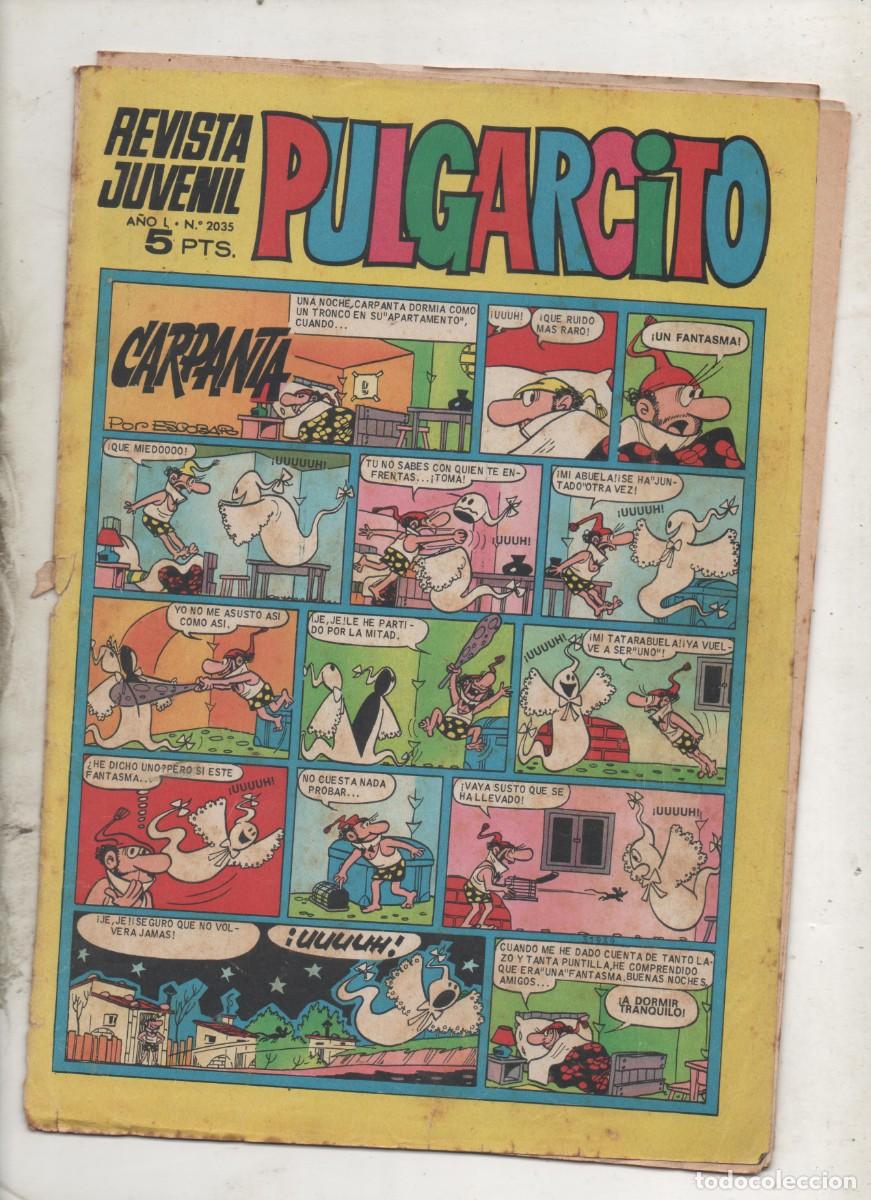 Tebeos: PULGARCITO N&ordm; 2035 -BRUGUERA