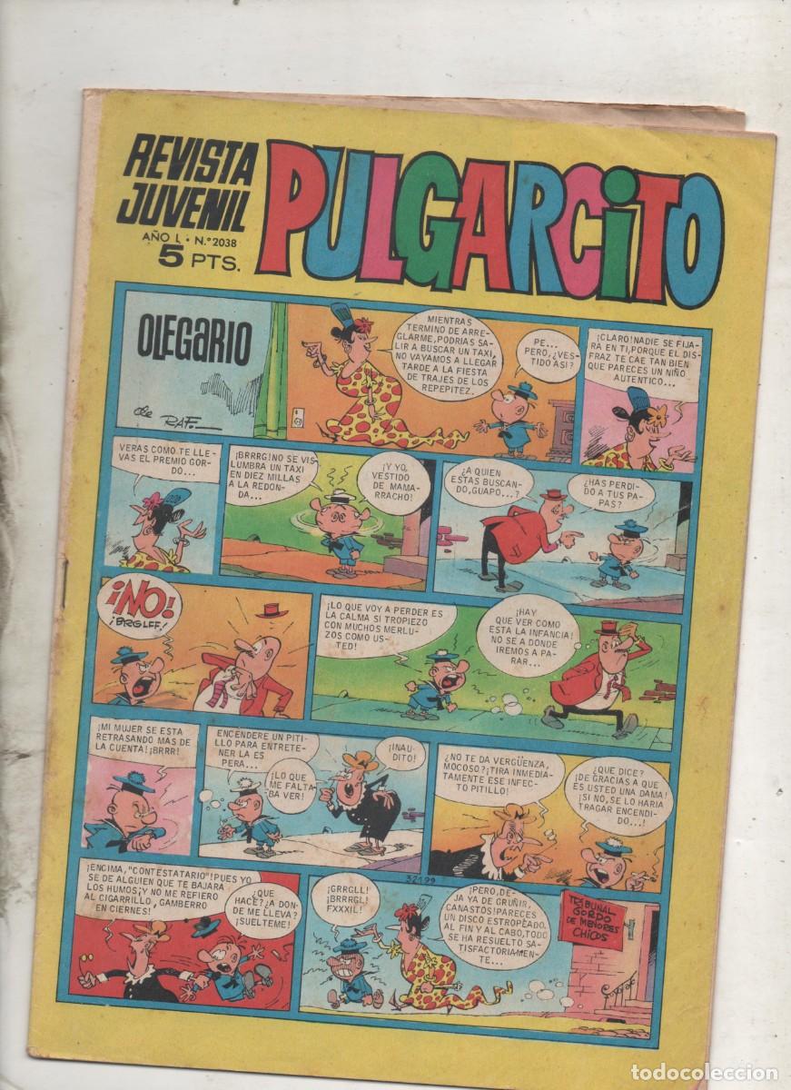Tebeos: PULGARCITO N&ordm; 2038 -BRUGUERA