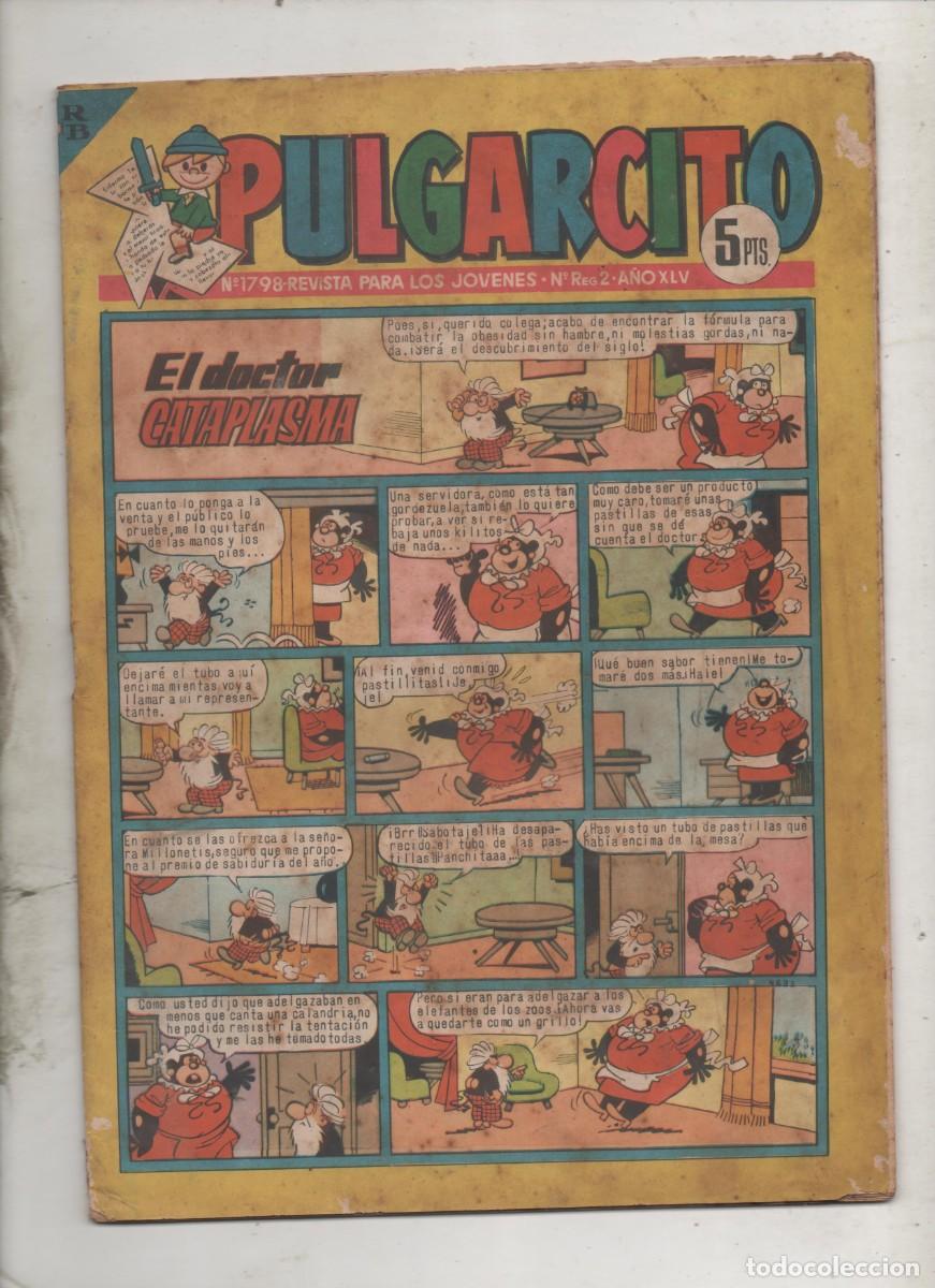 Tebeos: PULGARCITO N&ordm; 1798 -BRUGUERA
