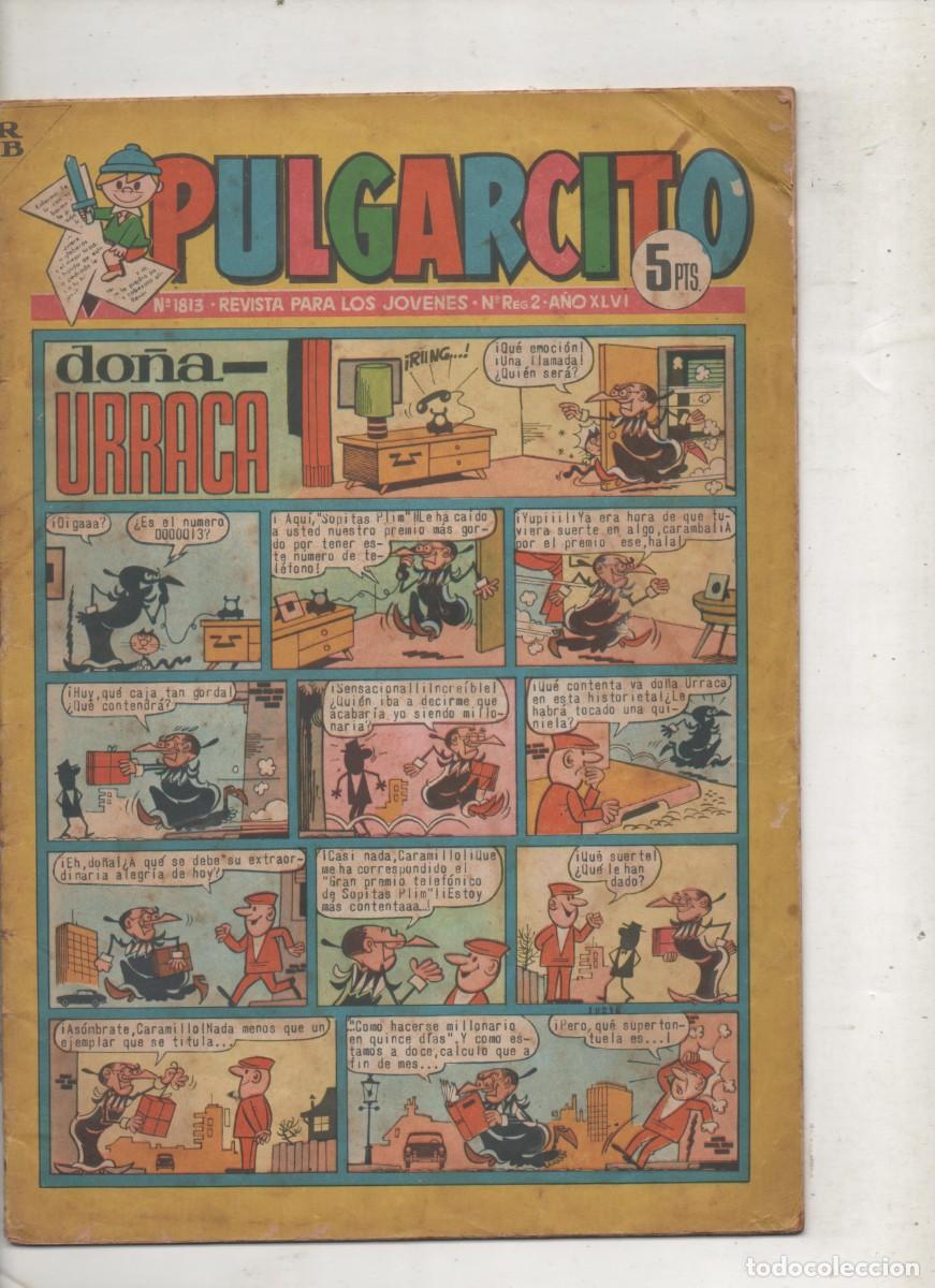Tebeos: PULGARCITO N&ordm; 1821 -BRUGUERA