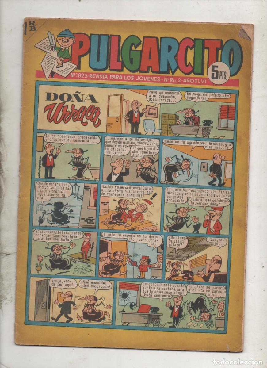 Tebeos: PULGARCITO N&ordm; 1825 -BRUGUERA