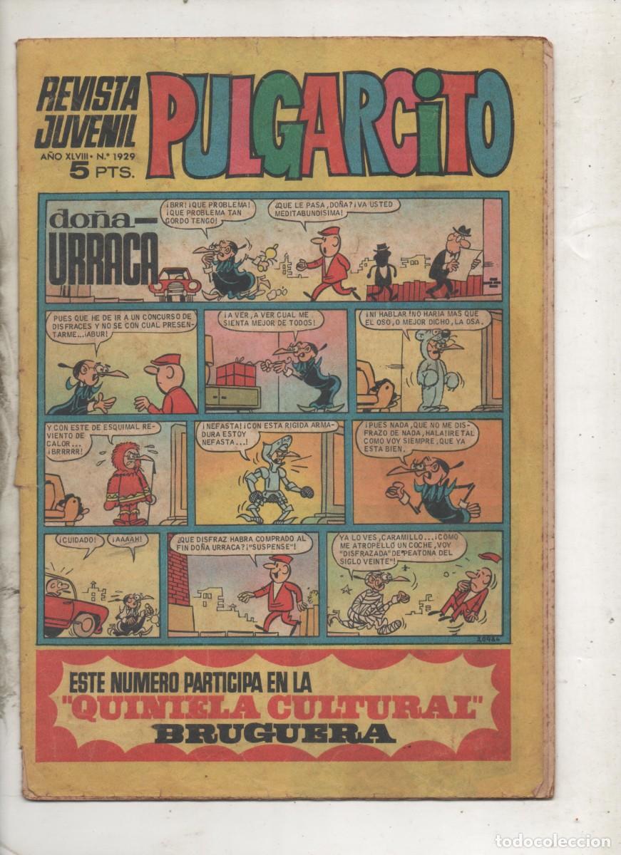 Tebeos: PULGARCITO N&ordm; 1929 -BRUGUERA