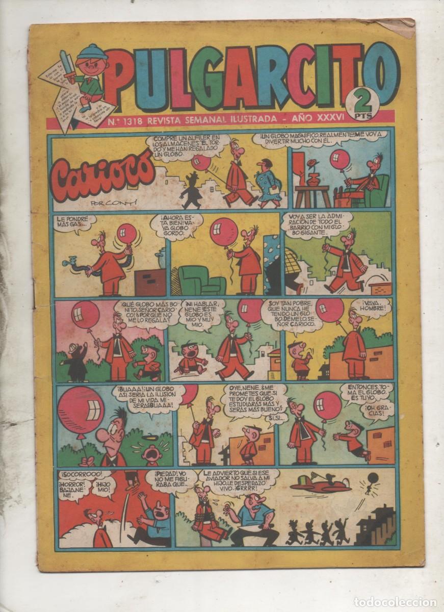Tebeos: PULGARCITO N&ordm; 1318 -BRUGUERA