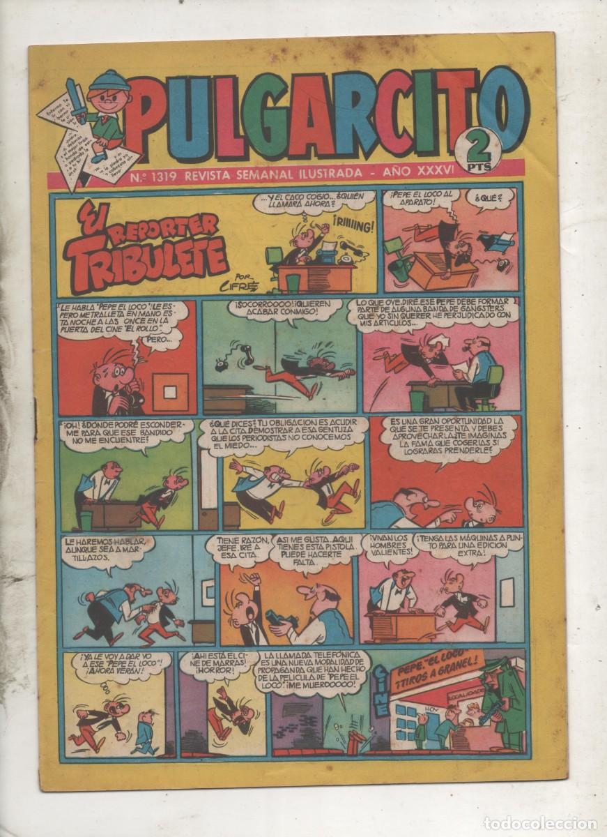 Tebeos: PULGARCITO N&ordm; 1319 -BRUGUERA