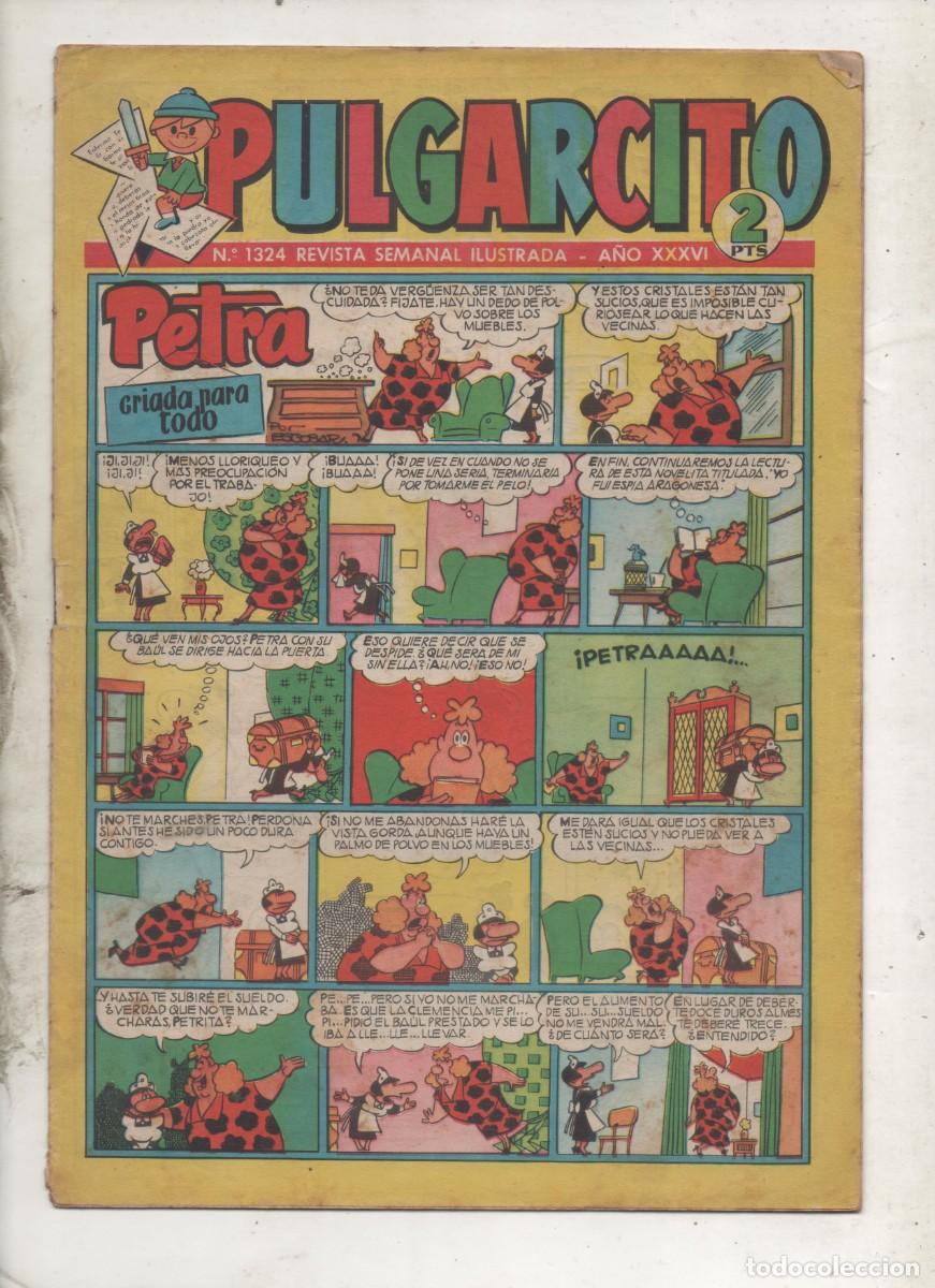 Tebeos: PULGARCITO N&ordm; 1324 -BRUGUERA
