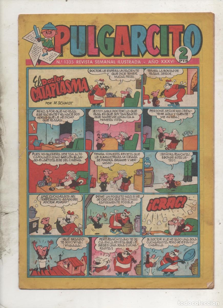 Tebeos: PULGARCITO N&ordm; 1335 -BRUGUERA