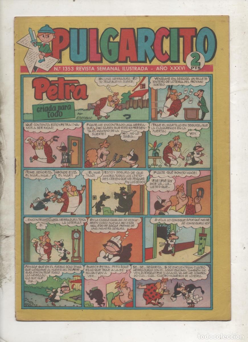 Tebeos: PULGARCITO N&ordm; 1353 -BRUGUERA