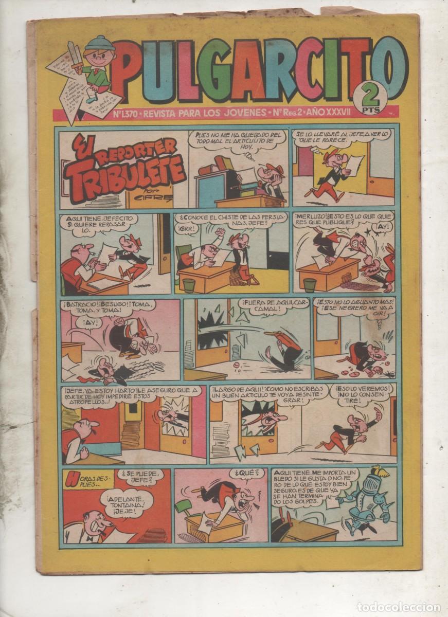 Tebeos: PULGARCITO N&ordm; 1370 -BRUGUERA