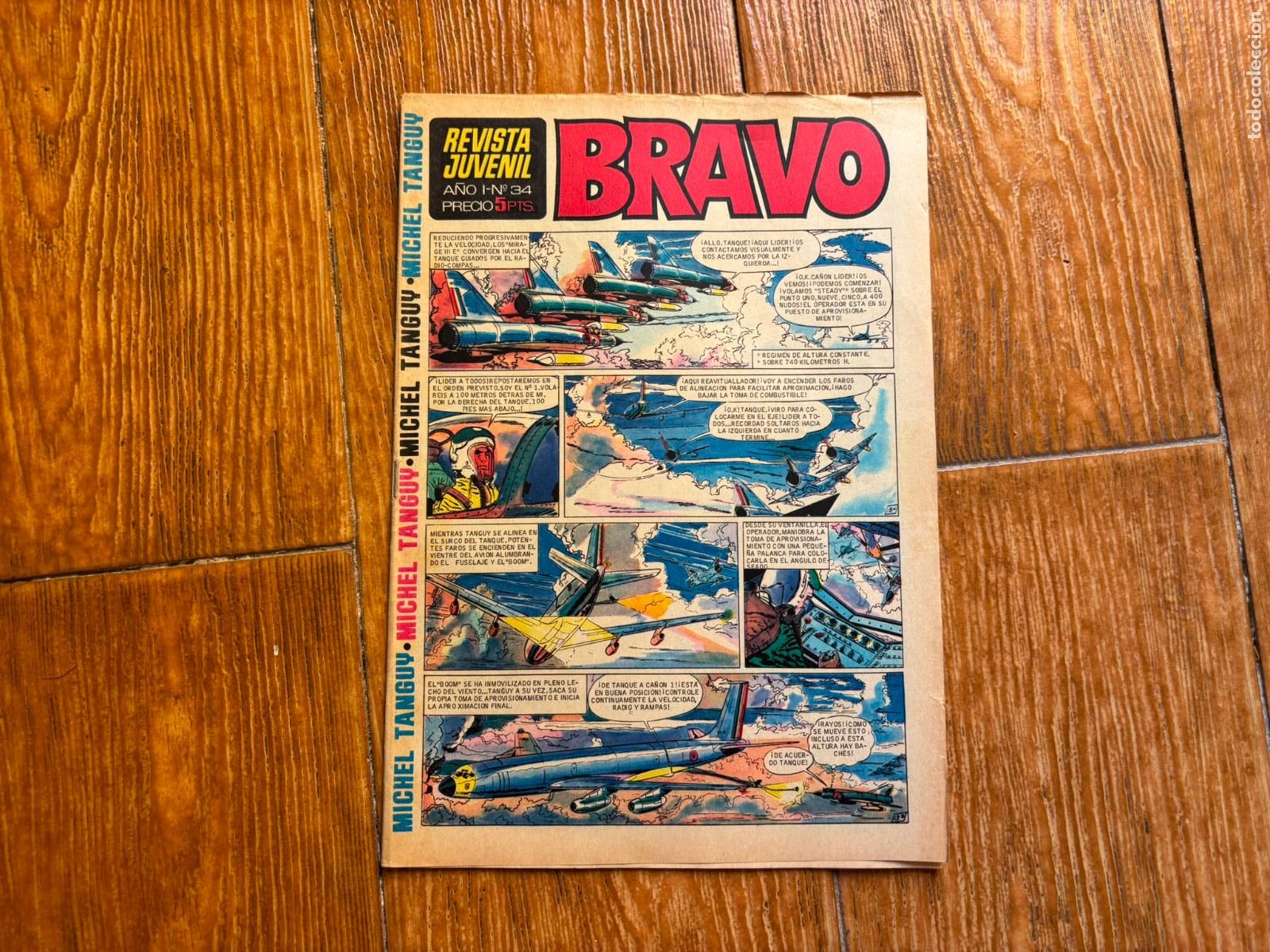 Tebeos: BRAVO N&ordm; 34 EDITORIAL BRUGUERA