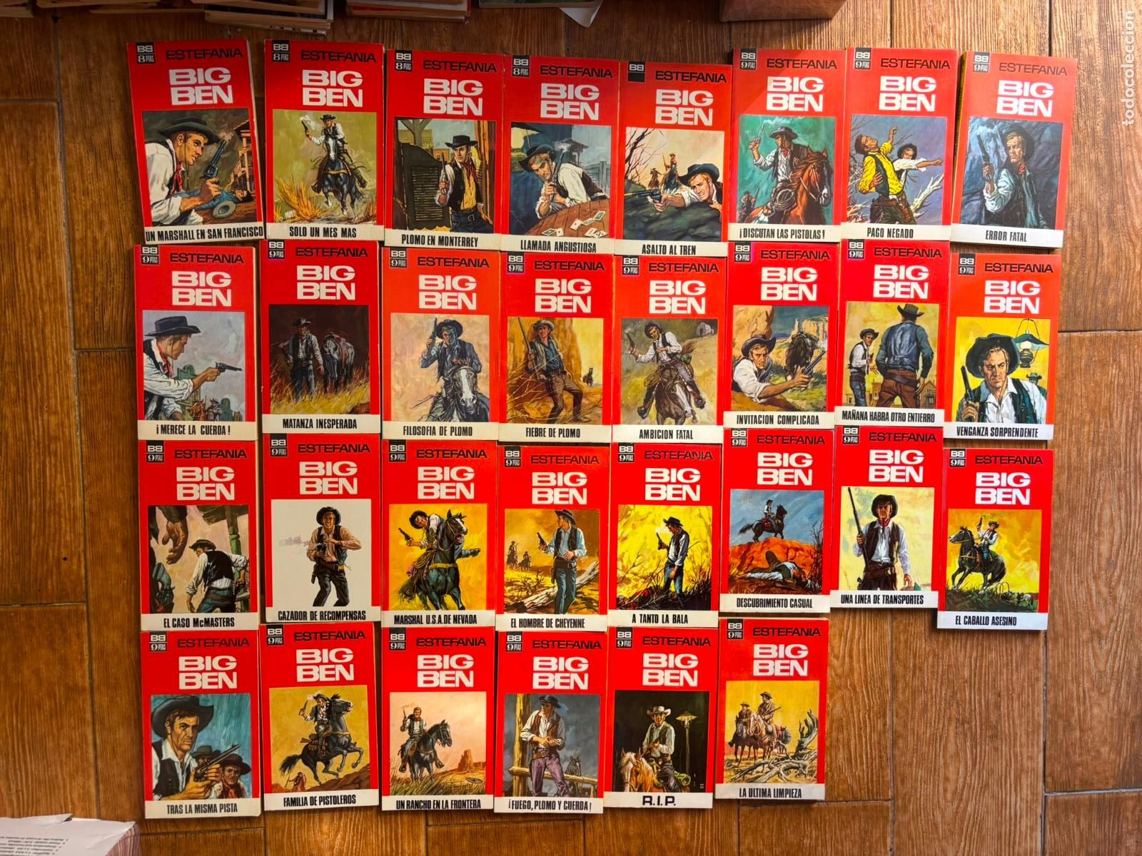 Tebeos: BIG BEN COLECCION COMPLETA 30 NUMEROS MARCIAL LAFUENTE ESTEFANIA EDITORIAL BRUGUERA
