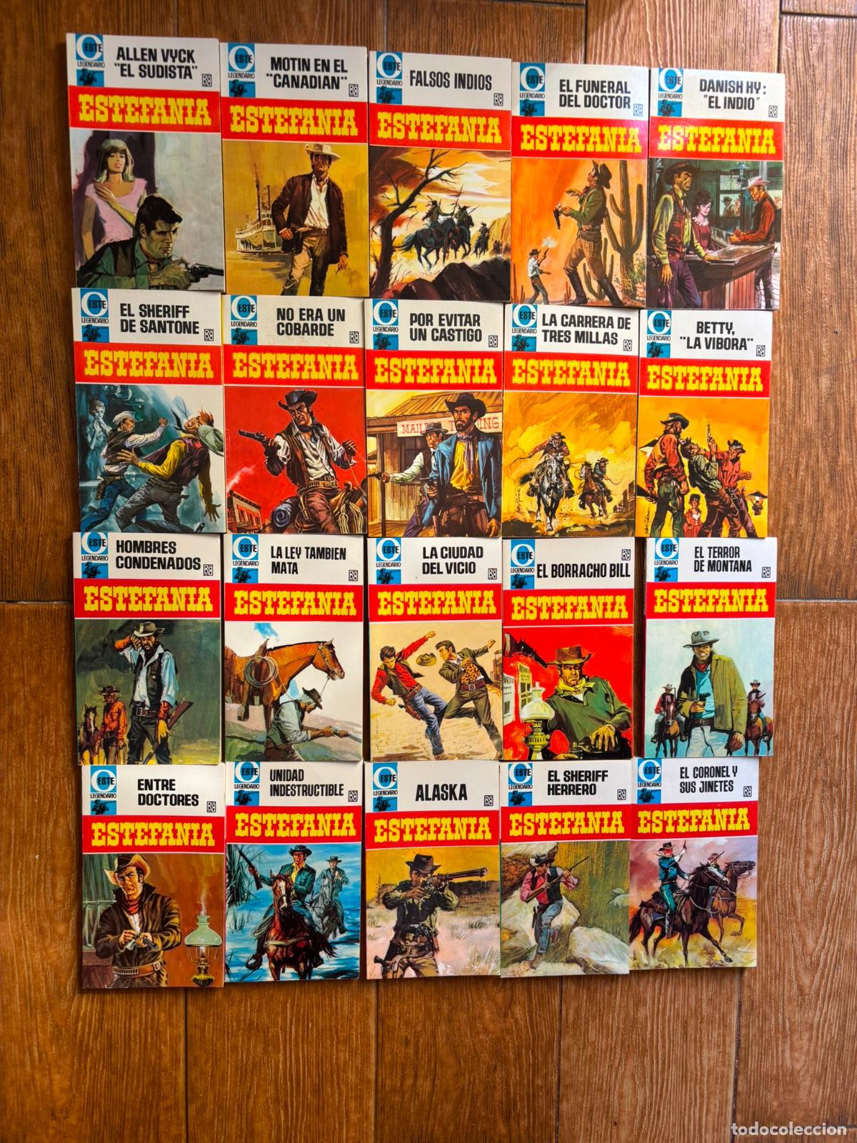 Tebeos: OESTE LEGENDARIO COLECCION COMPLETA 20 NUMEROS MARCIAL LAFUENTE ESTEFANIA EDITORIAL BRUGUERA