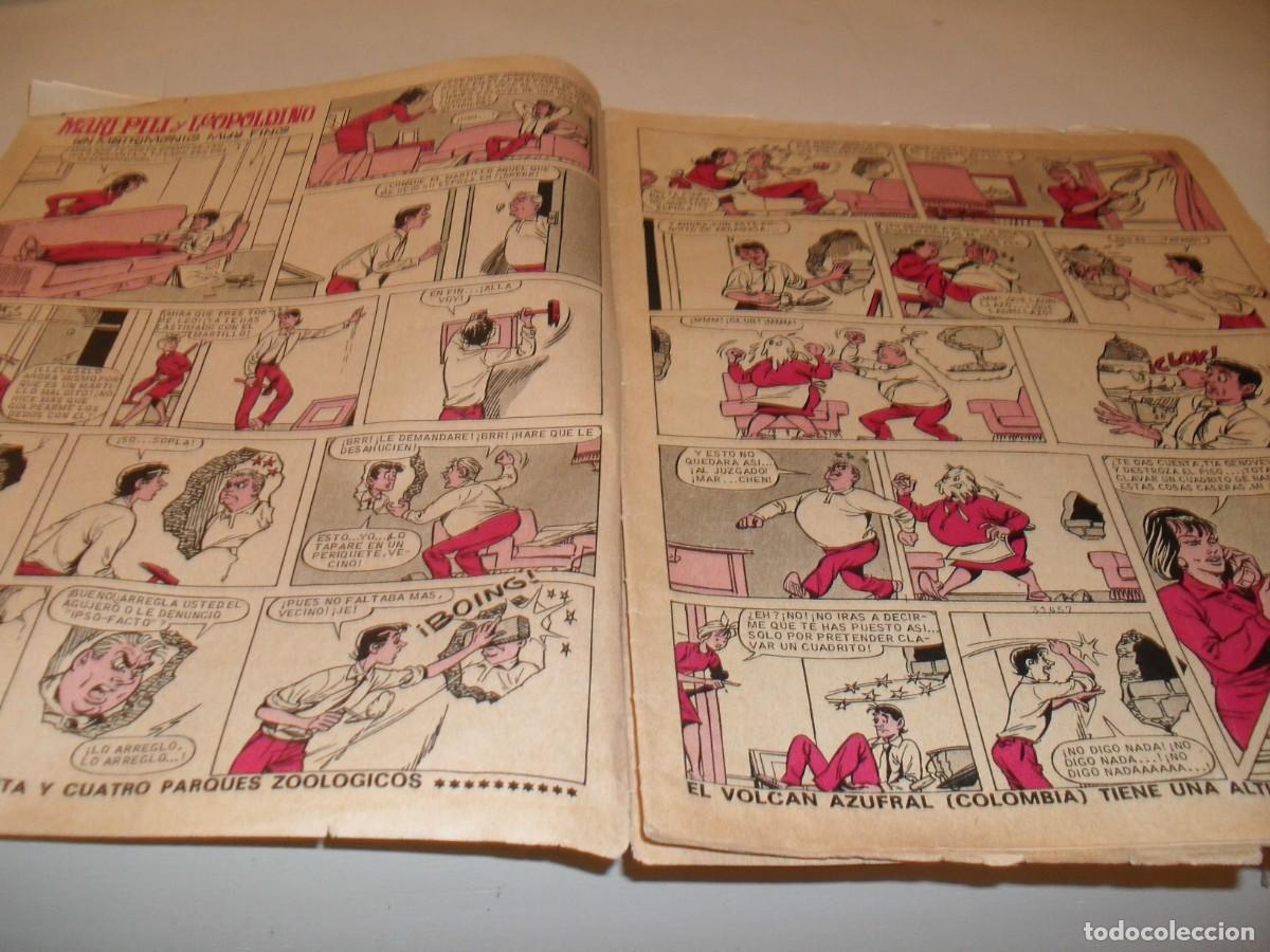 Tebeos: (REF 92).EN 6 PAGINAS,MARI PILI Y LEOPOLDINO+EL TELFONO+ENTRE CHACALES.BRUGUERA,A&Ntilde;OS 70
