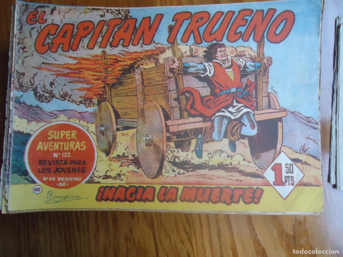 Tebeos: EL CAPITAN TRUENO N&ordm; 125, HACIA LA MUERTE