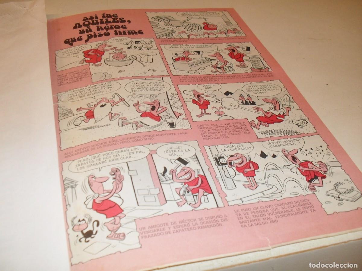 Tebeos: (REF 92).LAMINA HUMORISTICA FANTAS DE ALQUILER,DE IPC+ASI FUE AQUILES,DE IBA&Ntilde;EZ.BRUGUERA,A&Ntilde;OS 70