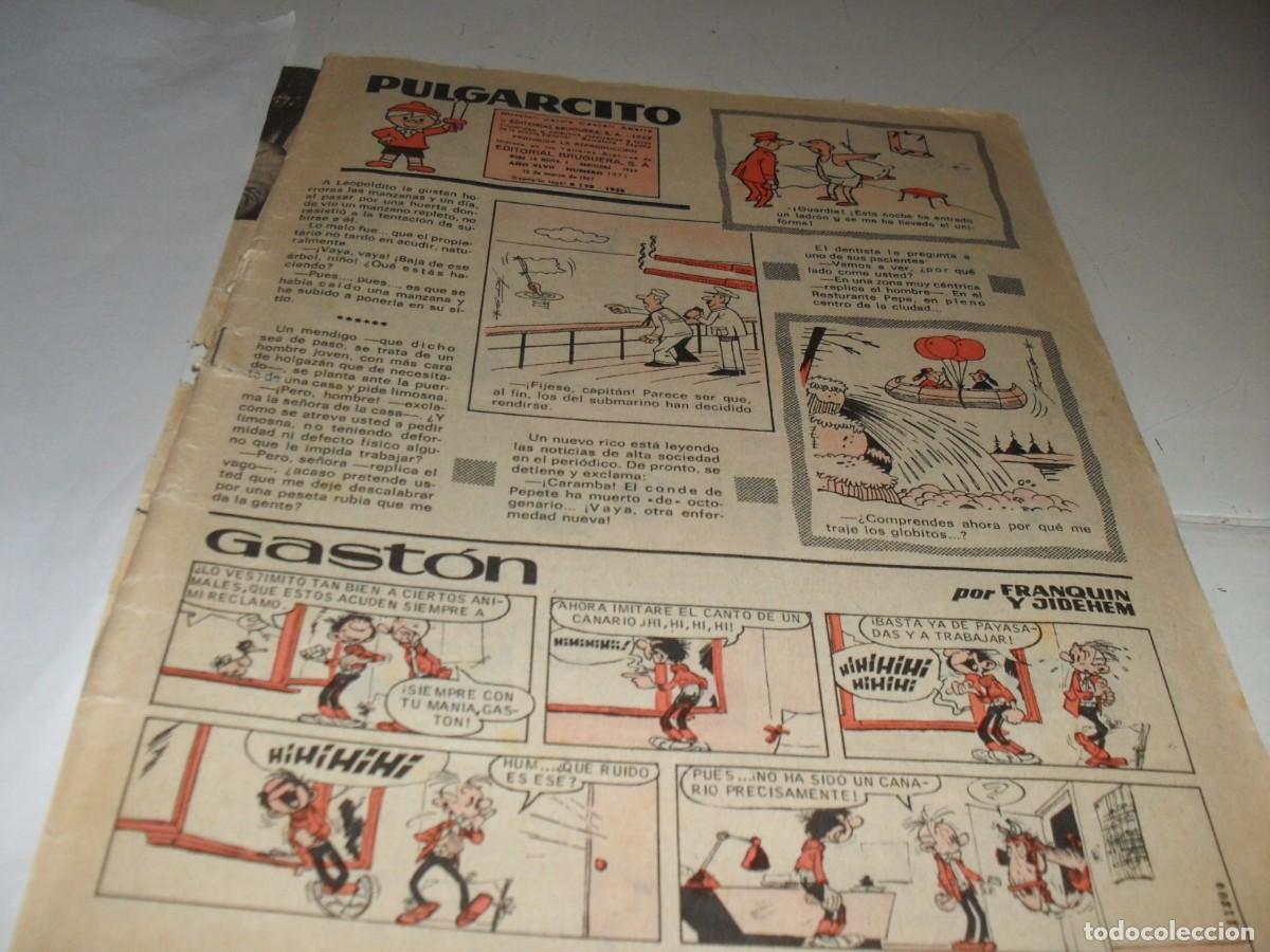 Tebeos: (REF 92).LAMINA HUMORISTICA GASTON,DE FRANQUIN+D&ordm; PIO,DE PE&Ntilde;ARROYA.BRUGUERA,1967