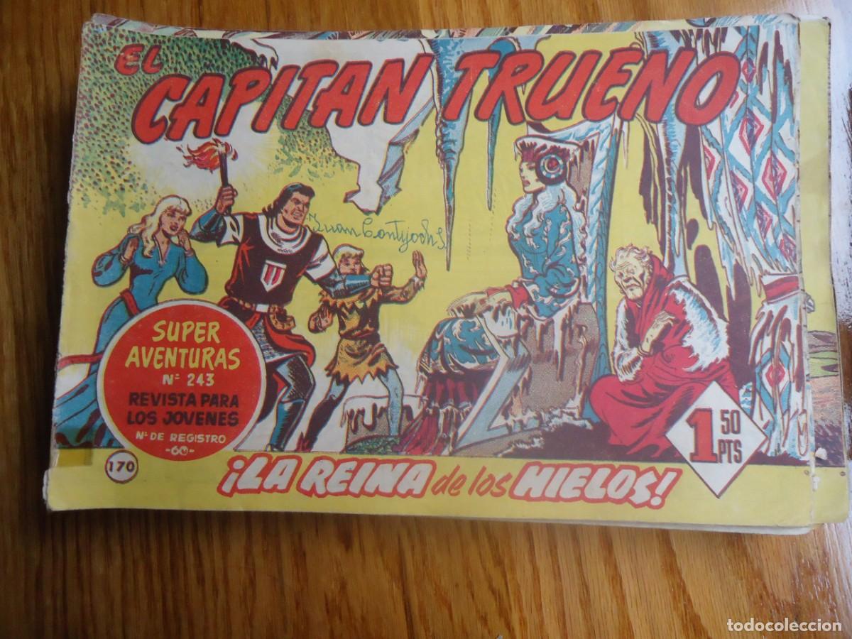 Tebeos: EL CAPITAN TRUENO N&ordm; 170, LA REINA DE LOS HIELOS
