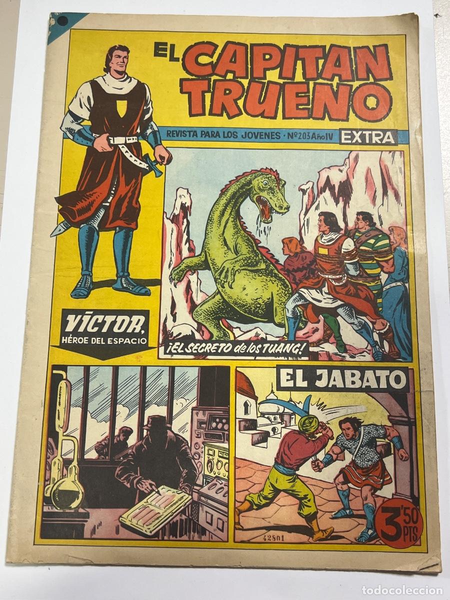 Tebeos: EL CAPIT&Aacute;N TRUENO EXTRA. N&deg; 203. A&Ntilde;O IV. EL SECRETO DE LOS TUANG!