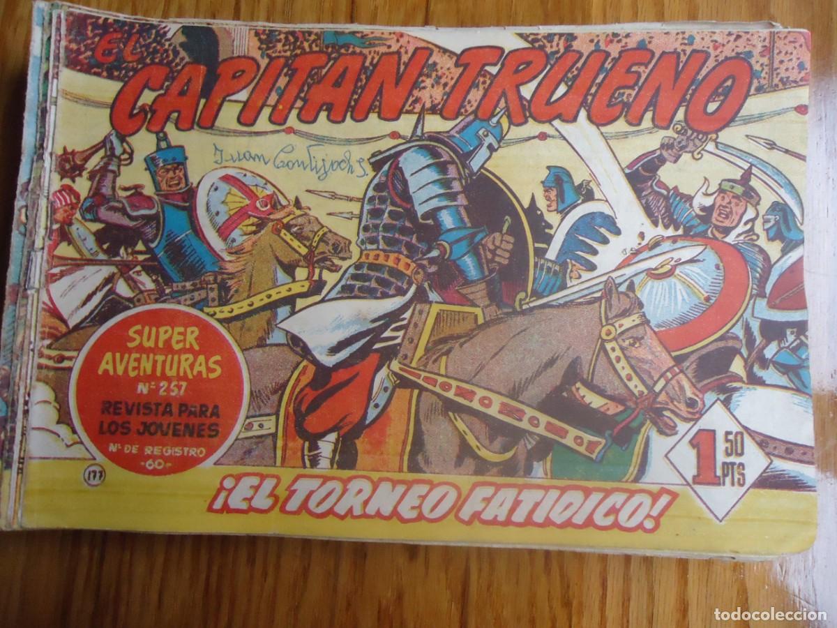 Tebeos: EL CAPITAN TRUENO N&ordm; 177, EL TORNEO FATIDICO