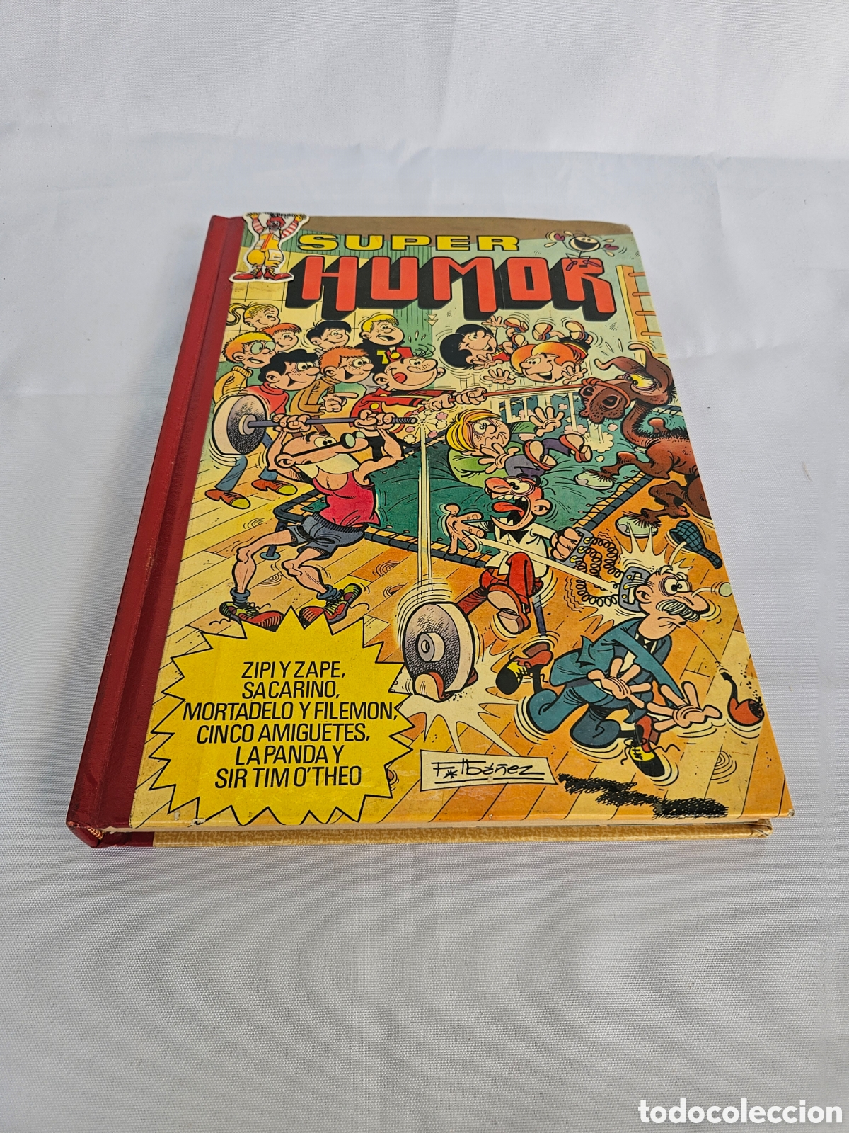 Tebeos: TEBEO, COMIC SUPER HUMOR VOLUMEN XXVIII. BRUGUERA. ZIPI Y ZAPE, SACARINO, MORTADELO Y FILEMON,...