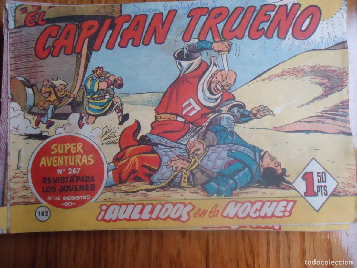 Comics: EL CAPITAN TRUENO N&ordm; 182, AULLIDOS EN LA NOCHE