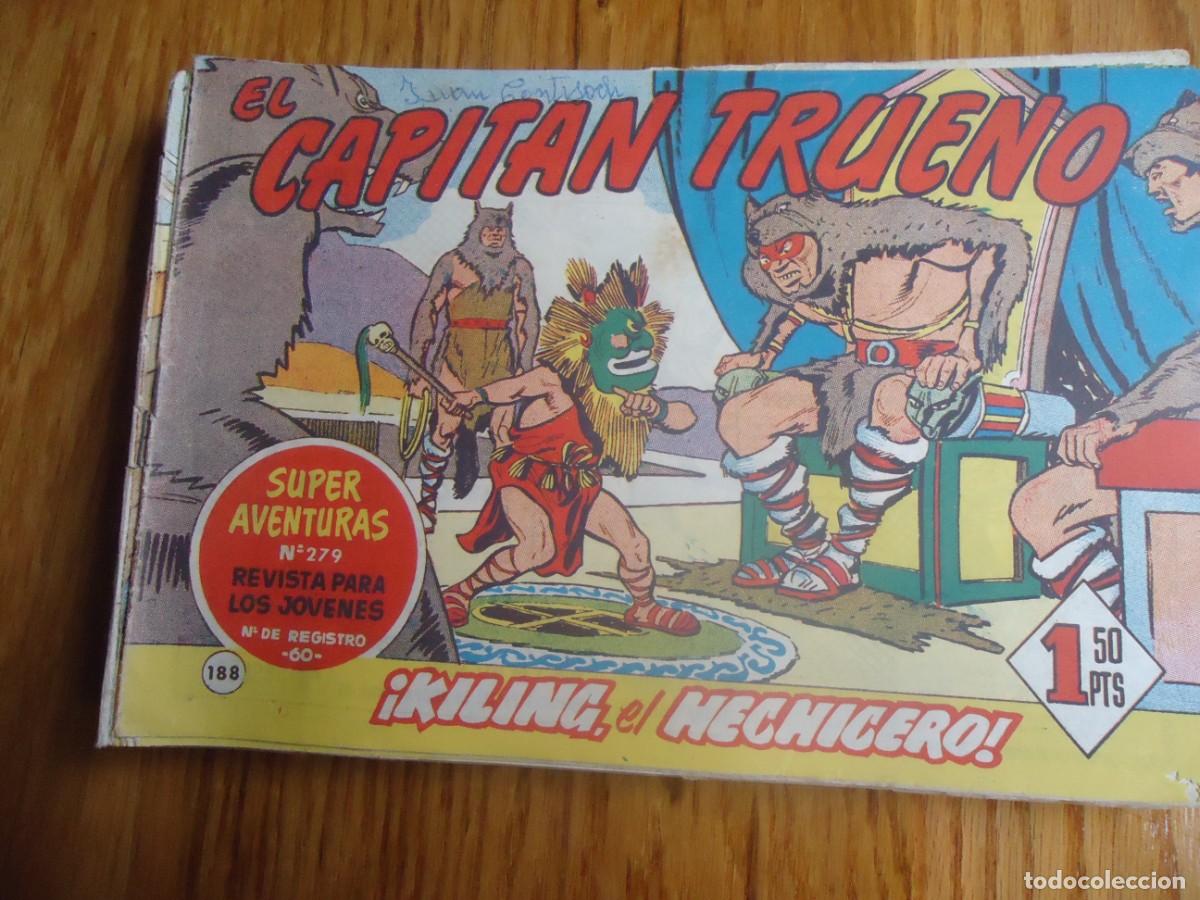 Tebeos: EL CAPITAN TRUENO N&ordm; 188, kiling el hechicero