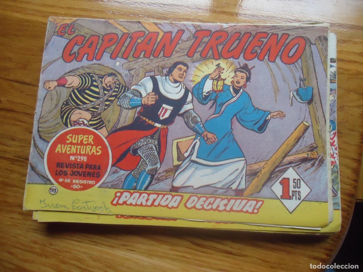 Tebeos: EL CAPITAN TRUENO N&ordm; 195, PARTIDA DECISIVA