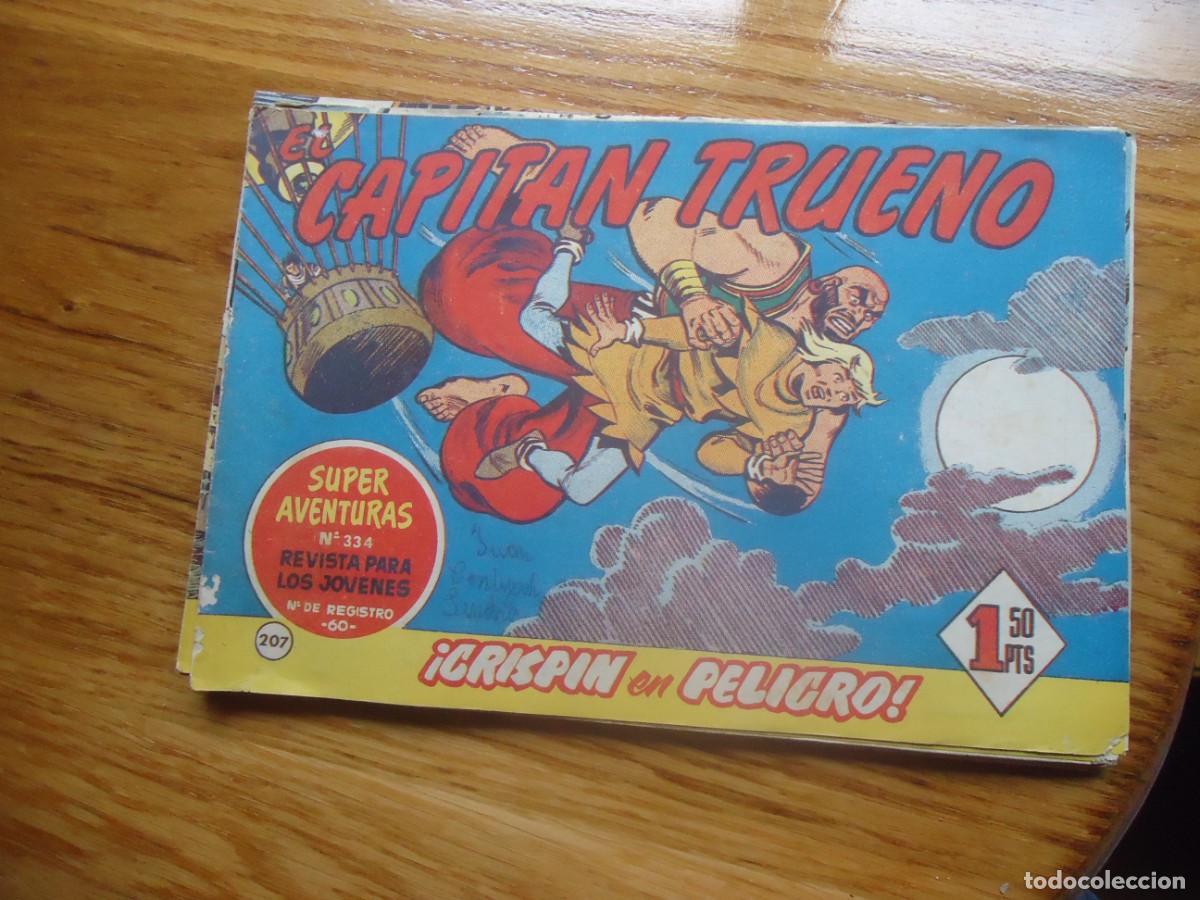 Tebeos: EL CAPITAN TRUENO N&ordm; 207, CRISPIN EN PELIGRO