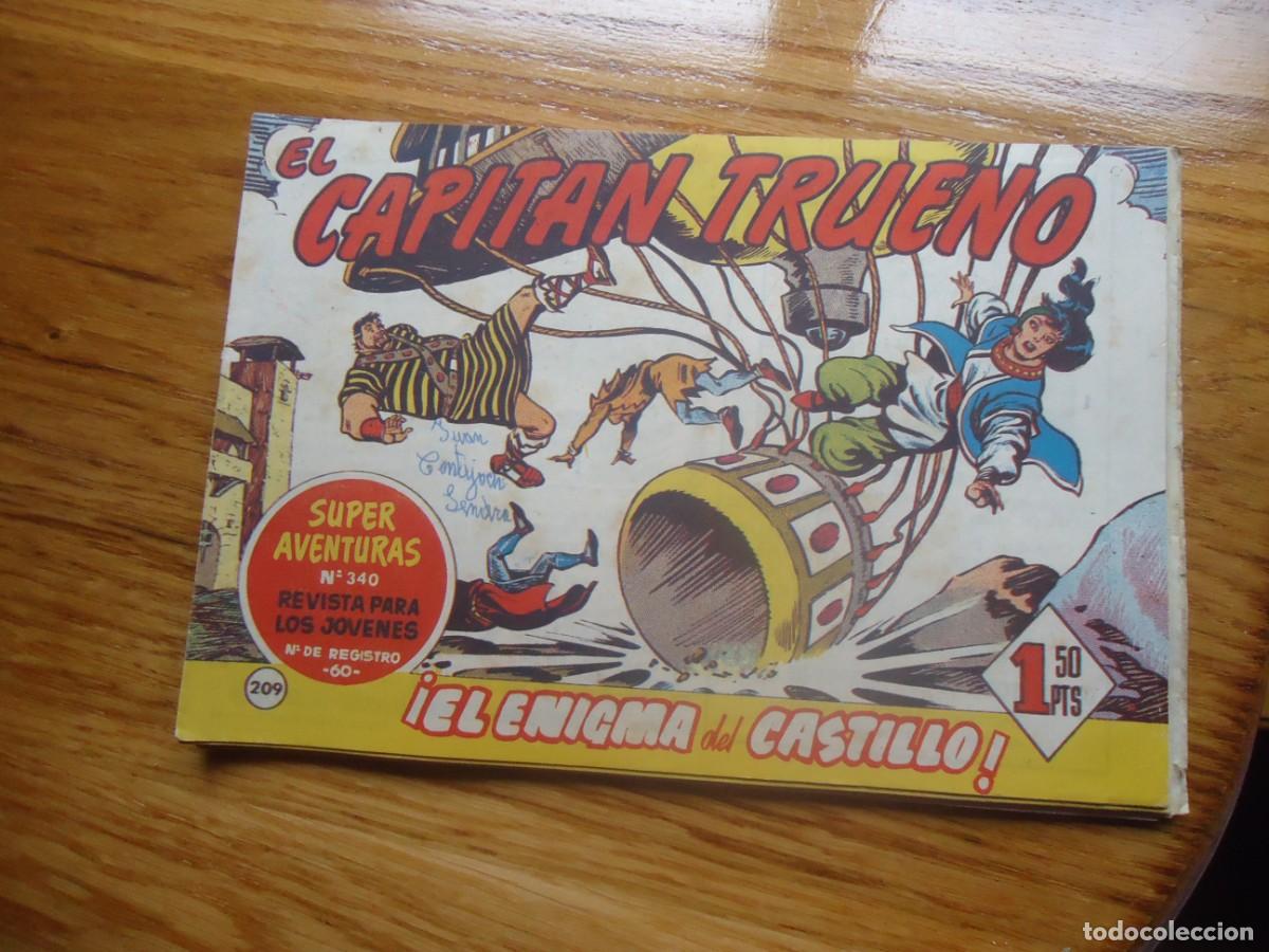 Tebeos: EL CAPITAN TRUENO N&ordm; 209, EL ENIGMA DEL CASTILLO