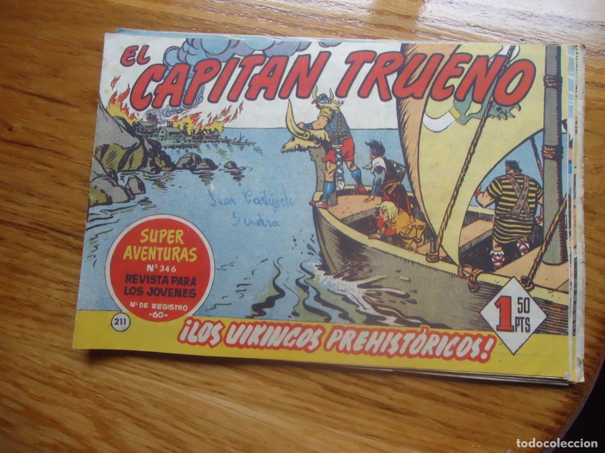 Tebeos: EL CAPITAN TRUENO N&ordm; 211, LOS VIKINGOS PREHISTORICOS