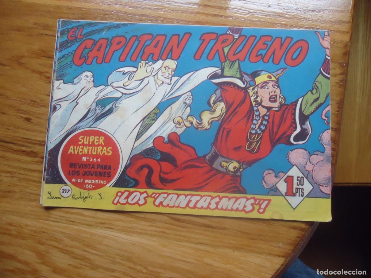 Tebeos: EL CAPITAN TRUENO N&ordm; 217, LOS FANTASMAS