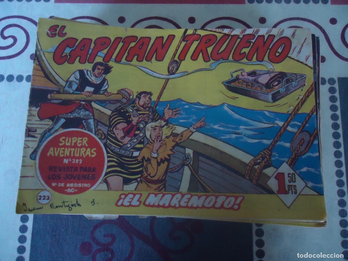 Comics: EL CAPITAN TRUENO N&ordm; 223, EL MAREMOTO