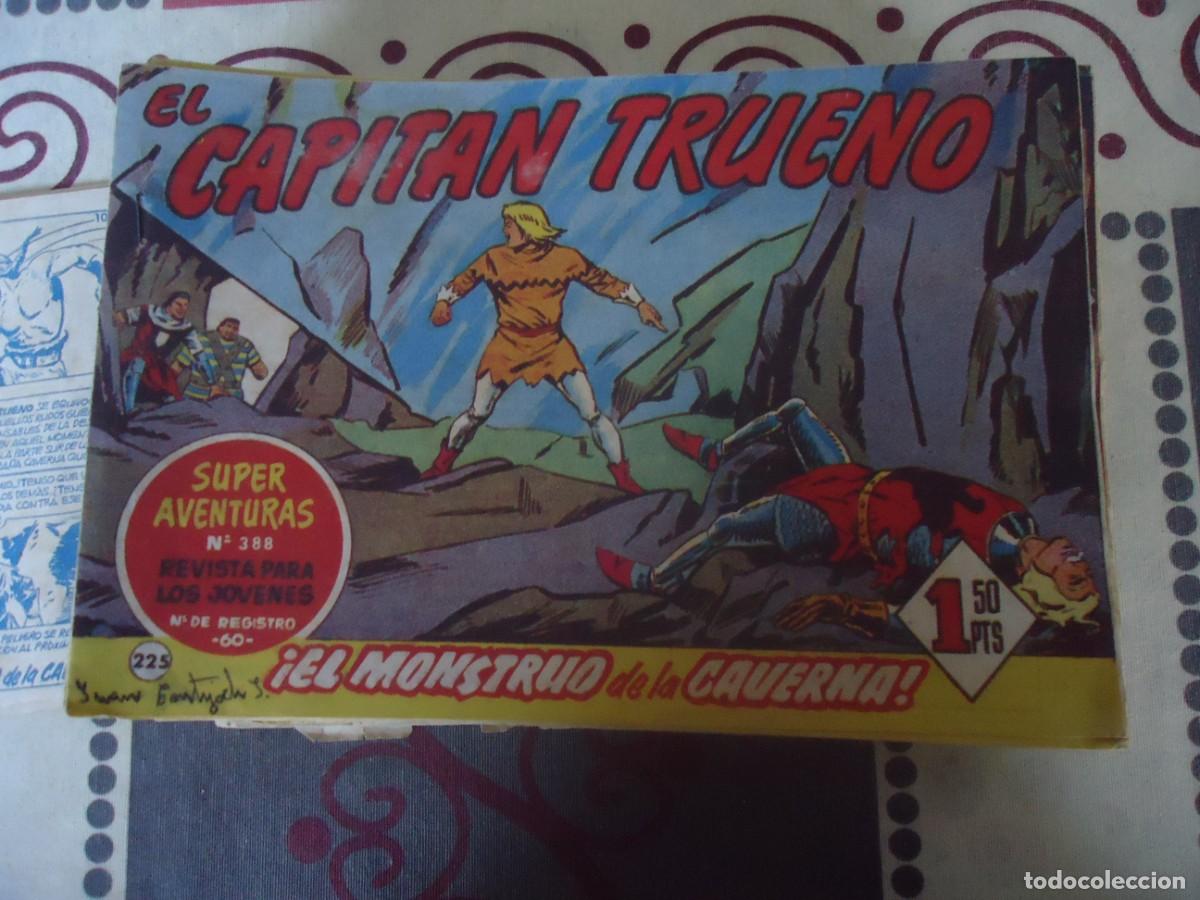 Tebeos: EL CAPITAN TRUENO N&ordm; 225, EL MONSTRUO DE LA CAVERNA - Foto 1