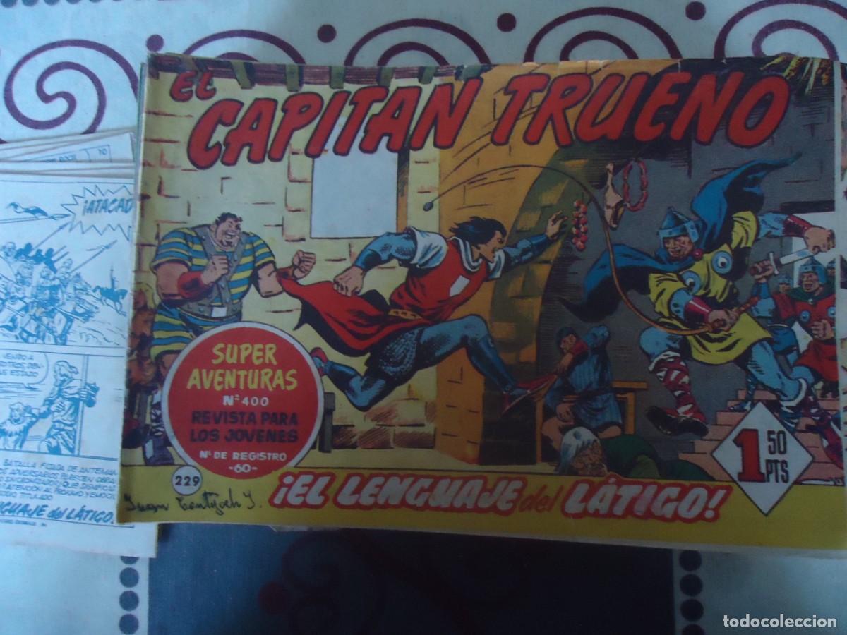 Tebeos: EL CAPITAN TRUENO N&ordm; 229, EL LENGUAJE DEL LATIGO