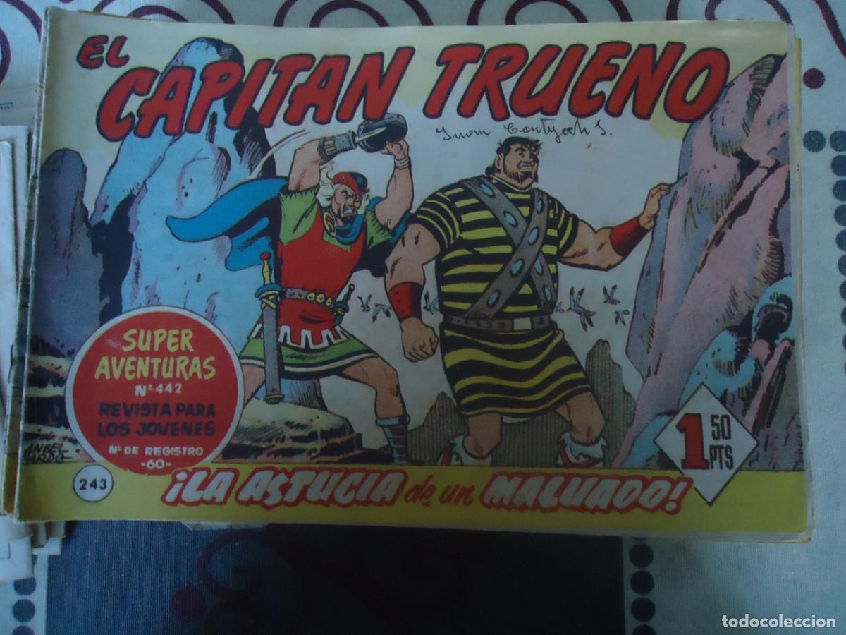 Tebeos: EL CAPITAN TRUENO N&ordm; 243, la astucia de un malvado