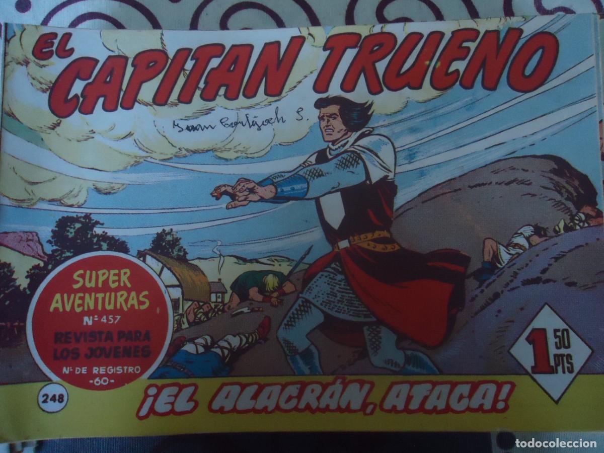 Tebeos: EL CAPITAN TRUENO N&ordm; 248, el alacran ataca