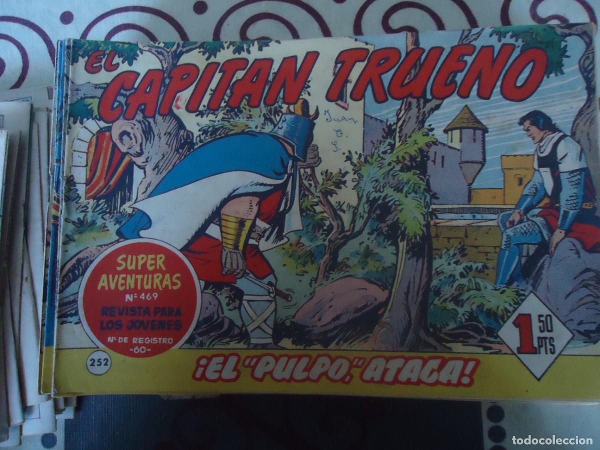 Comics: EL CAPITAN TRUENO N&ordm; 252, el pulpo ataca