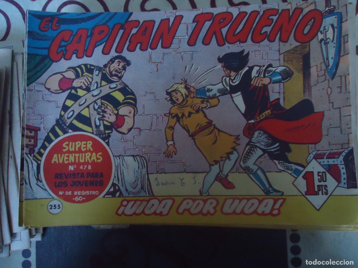 Tebeos: EL CAPITAN TRUENO N&ordm; 255, vida por vida