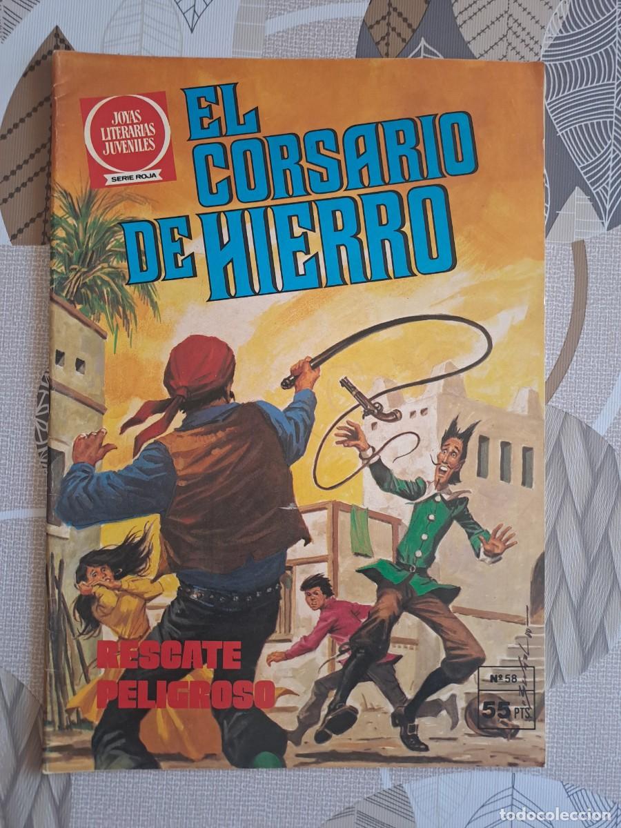 Tebeos: El corsario de hierro 58, Bruguera en buen estado Bolsa DA