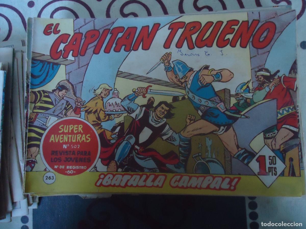 Tebeos: EL CAPITAN TRUENO N&ordm; 263, batalla campal