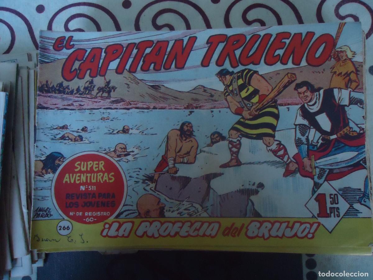 Tebeos: EL CAPITAN TRUENO N&ordm; 266, la profecia del brujo