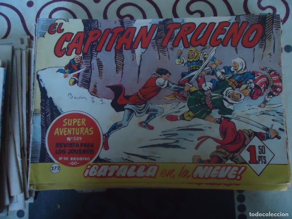 Tebeos: EL CAPITAN TRUENO N&ordm; 272, batalla en el aire