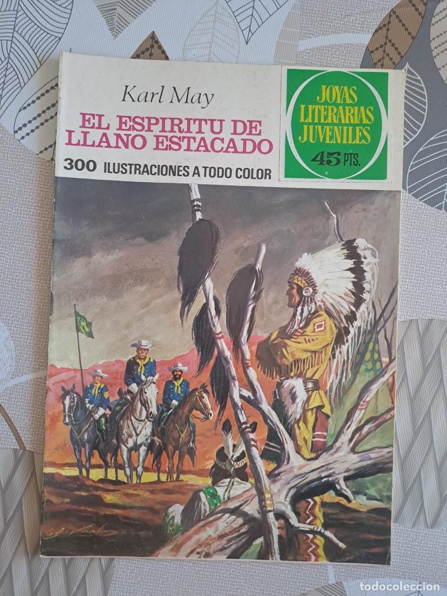 Tebeos: Joyas literarias 172, el esp&iacute;ritu de llano estacado, primera edici&oacute;n, Bruguera en muy buen estado