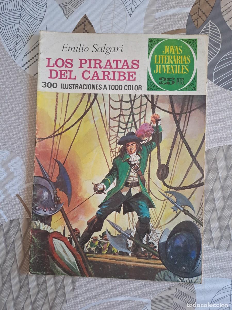 Tebeos: Joyas literarias 171, los piratas del caribe, primera edici&oacute;n, Bruguera en muy buen estado
