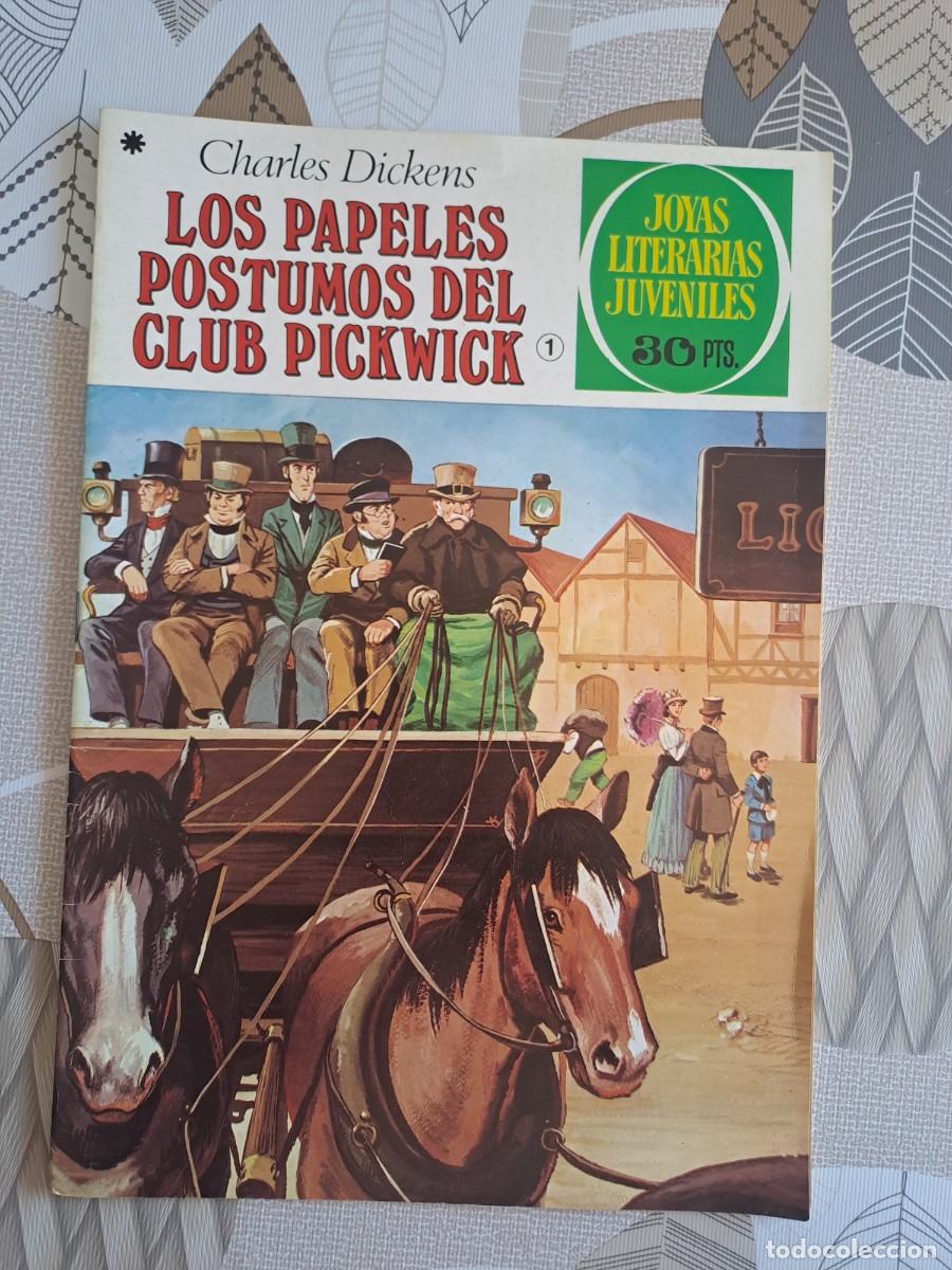 Tebeos: Joyas literarias 199, los papeles p&oacute;stumos del club, primera edici&oacute;n, Bruguera en muy buen estado