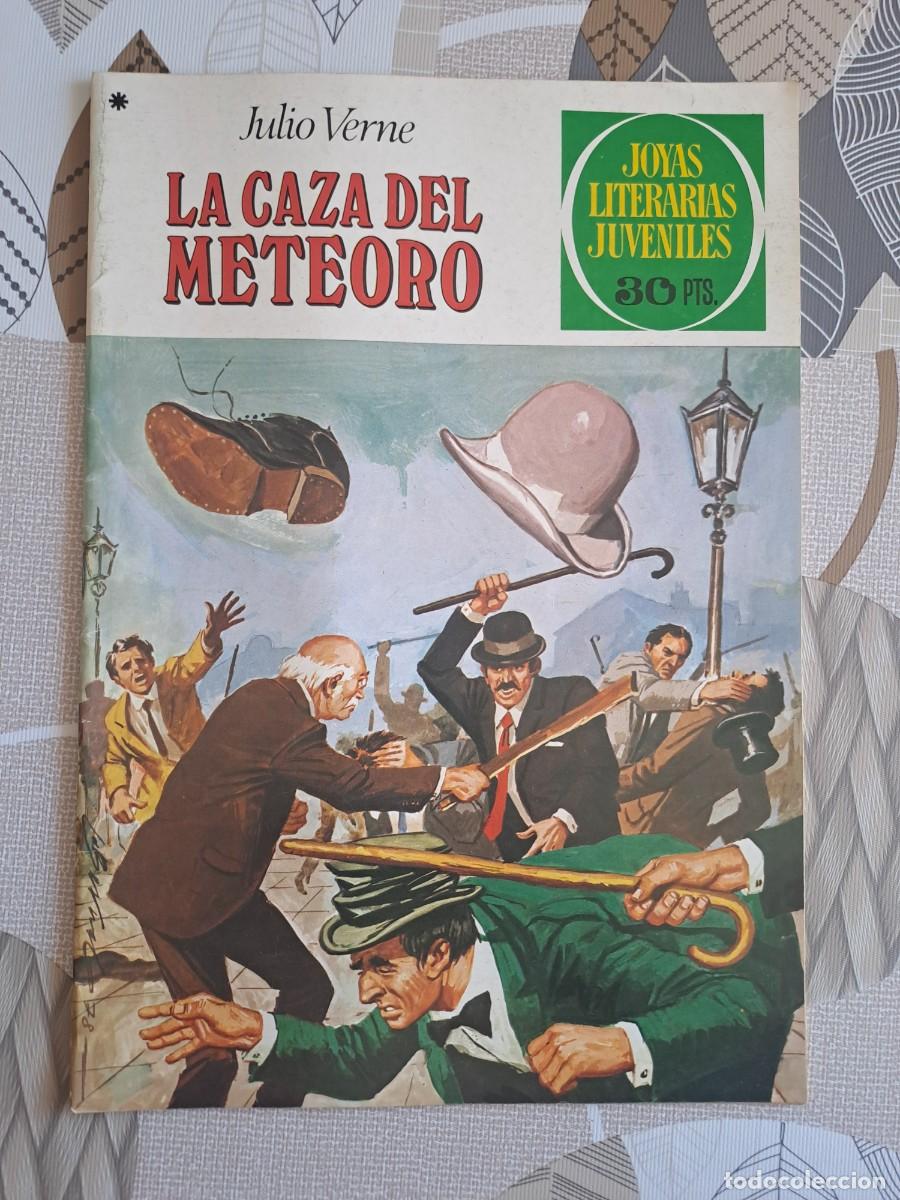 Tebeos: Joyas literarias 193, la caza del meteoro, primera edici&oacute;n, Bruguera en muy buen estado