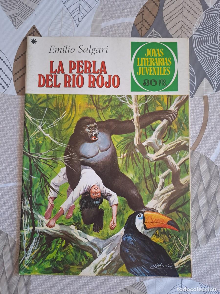 Tebeos: Joyas literarias 191, la perla del rio rojo, primera edici&oacute;n, Bruguera en muy buen estado