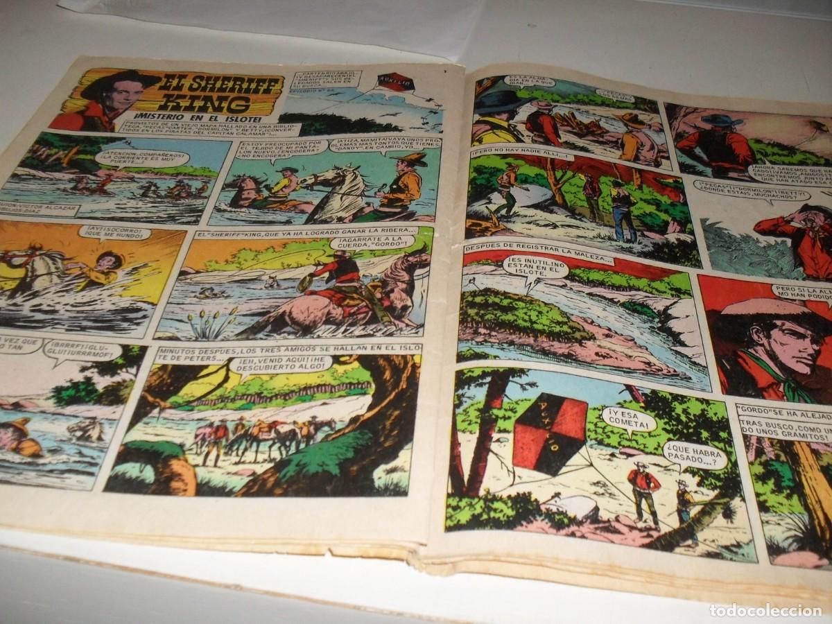 Tebeos: (REF 92).EN 6 PAGINAS EPISODIO N&ordm; 66 SHERIFF KING+PITAGORIN,DE PE&Ntilde;ARROYA.BRUGUERA,1967
