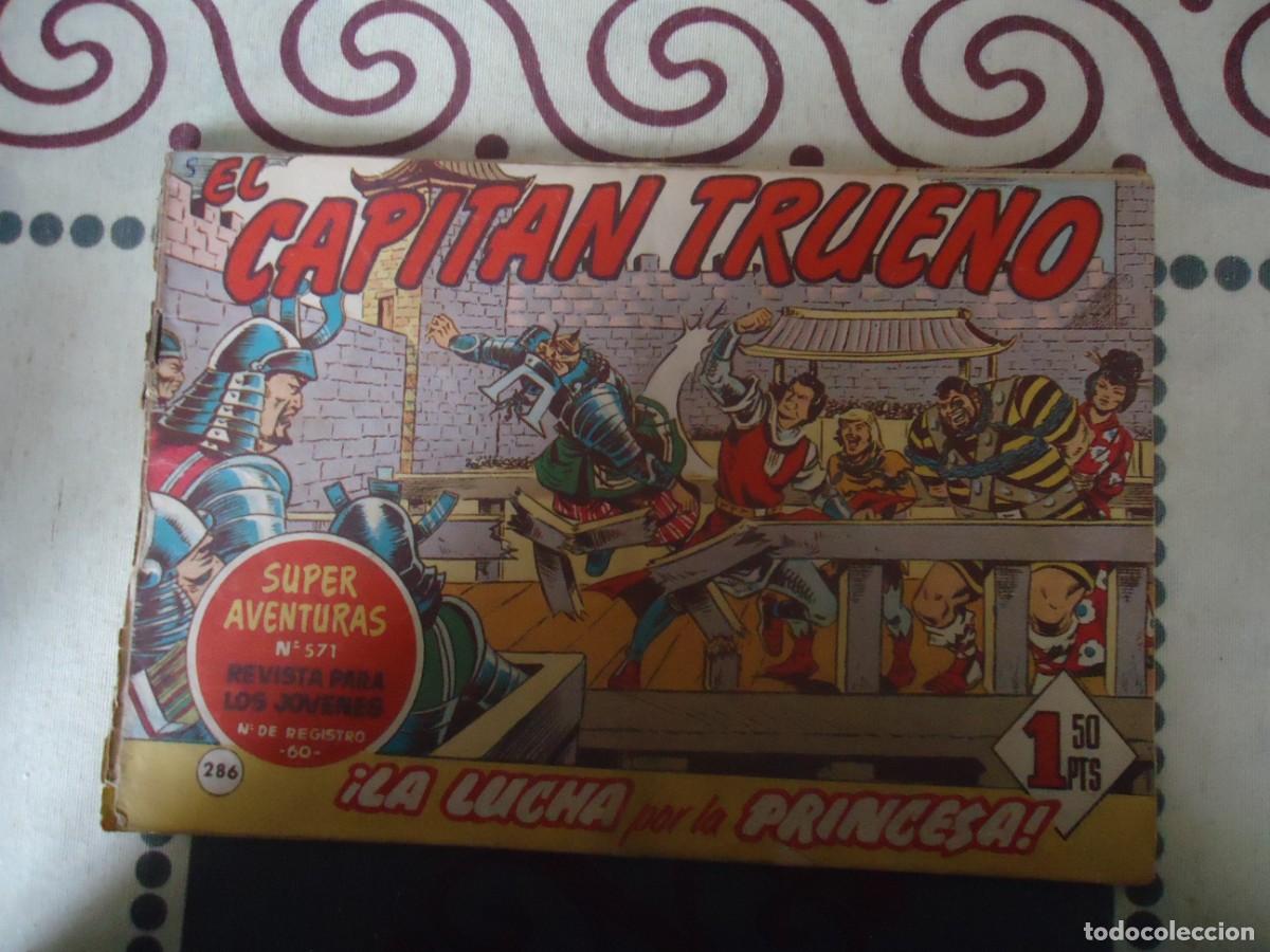 Tebeos: EL CAPITAN TRUENO N&ordm; 286, LA LUCHA POR LA PRINCESA